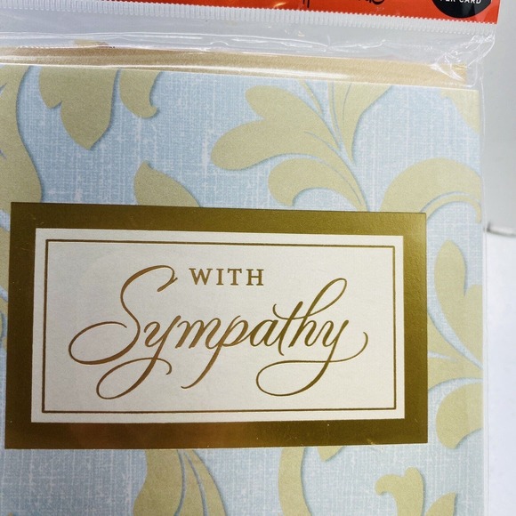 30 Total Sympathy Cards 3 Pack Funeral Home Loss Sadness  30 Total Sympathy Cards 3 Pack Funeral Home Loss Sadness Hospital death hardship
